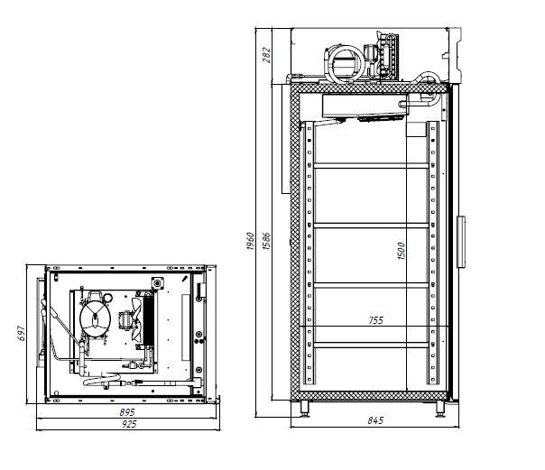 ШХФ-0,7 - Gabarit