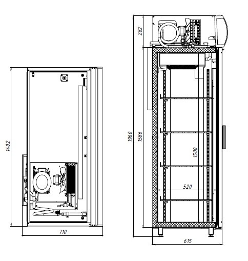 ШХФ-1,0 ДС - Gabarit