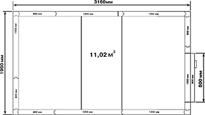 КХН-11,02 - Gabarit